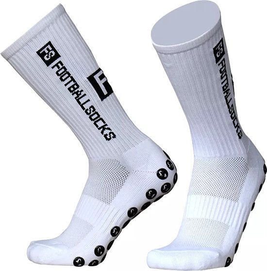 Witte football socks gripsokken